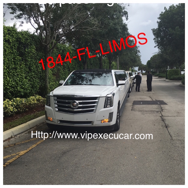 VIP EXECUCAR Luxury Limo offers Limousine Services to West Palm Beach, MIAMI, Deerfield Beach, Plantation, Parkland, Coral Springs and Wilton Manors.