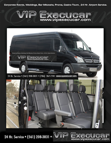 boca raton shuttle van